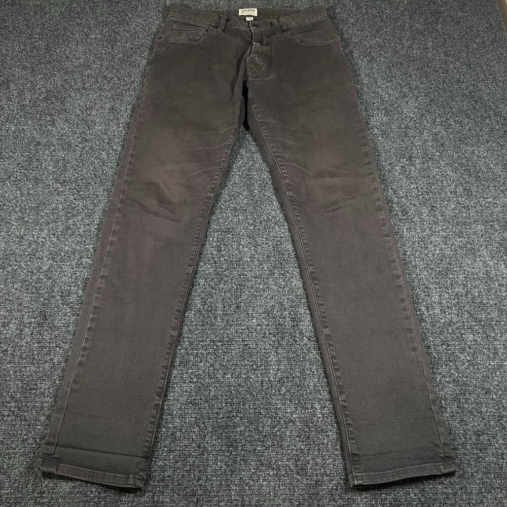 Todd Snyder Slim Fit 5-Pocket Stretch Chino Pants Men's 30x31 Dark Gray